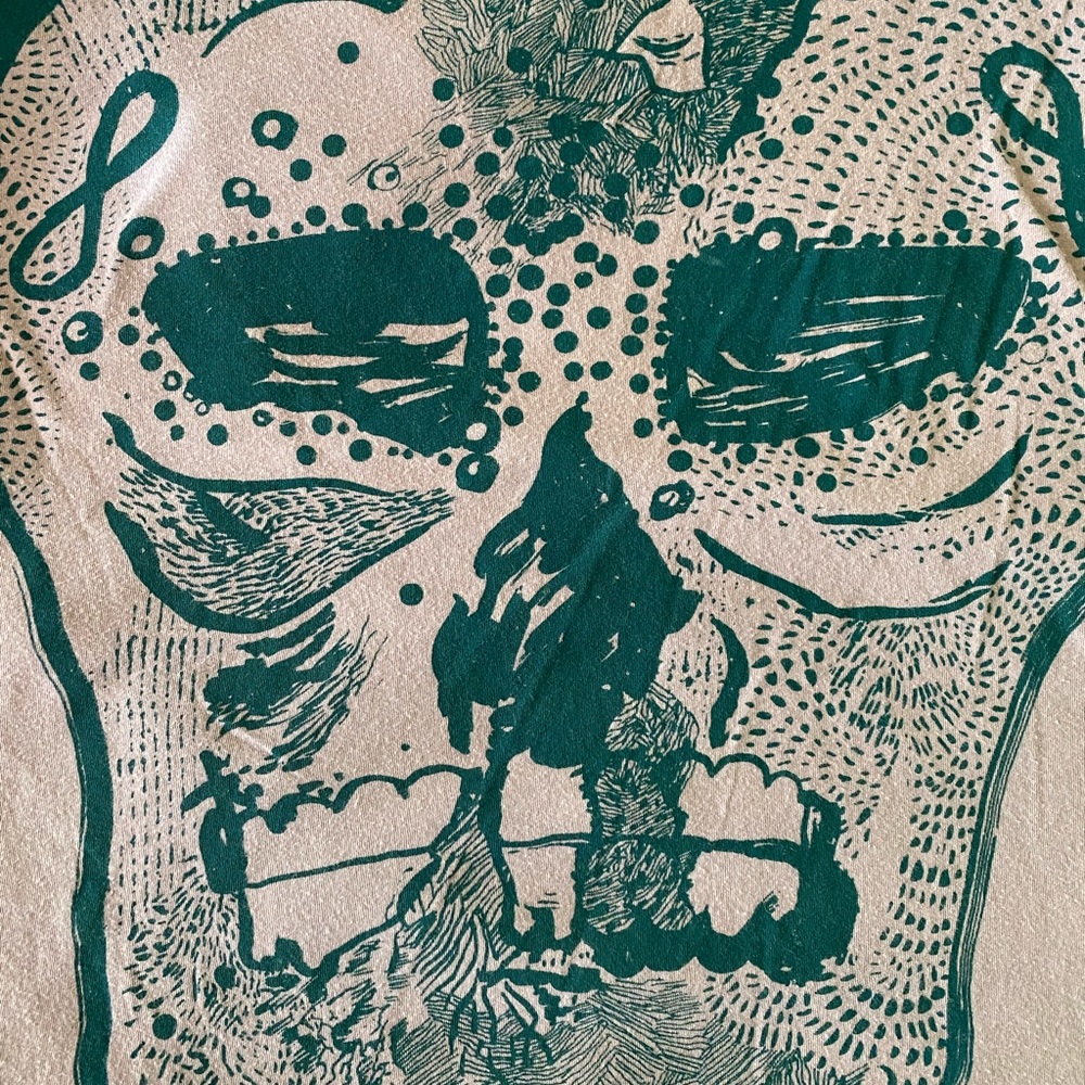 Abstract Skull T-Shirt